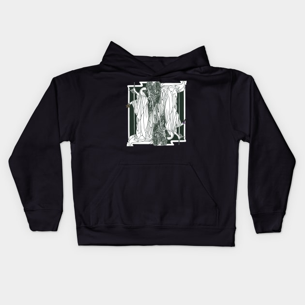 Life and death Kids Hoodie by SkyisBright